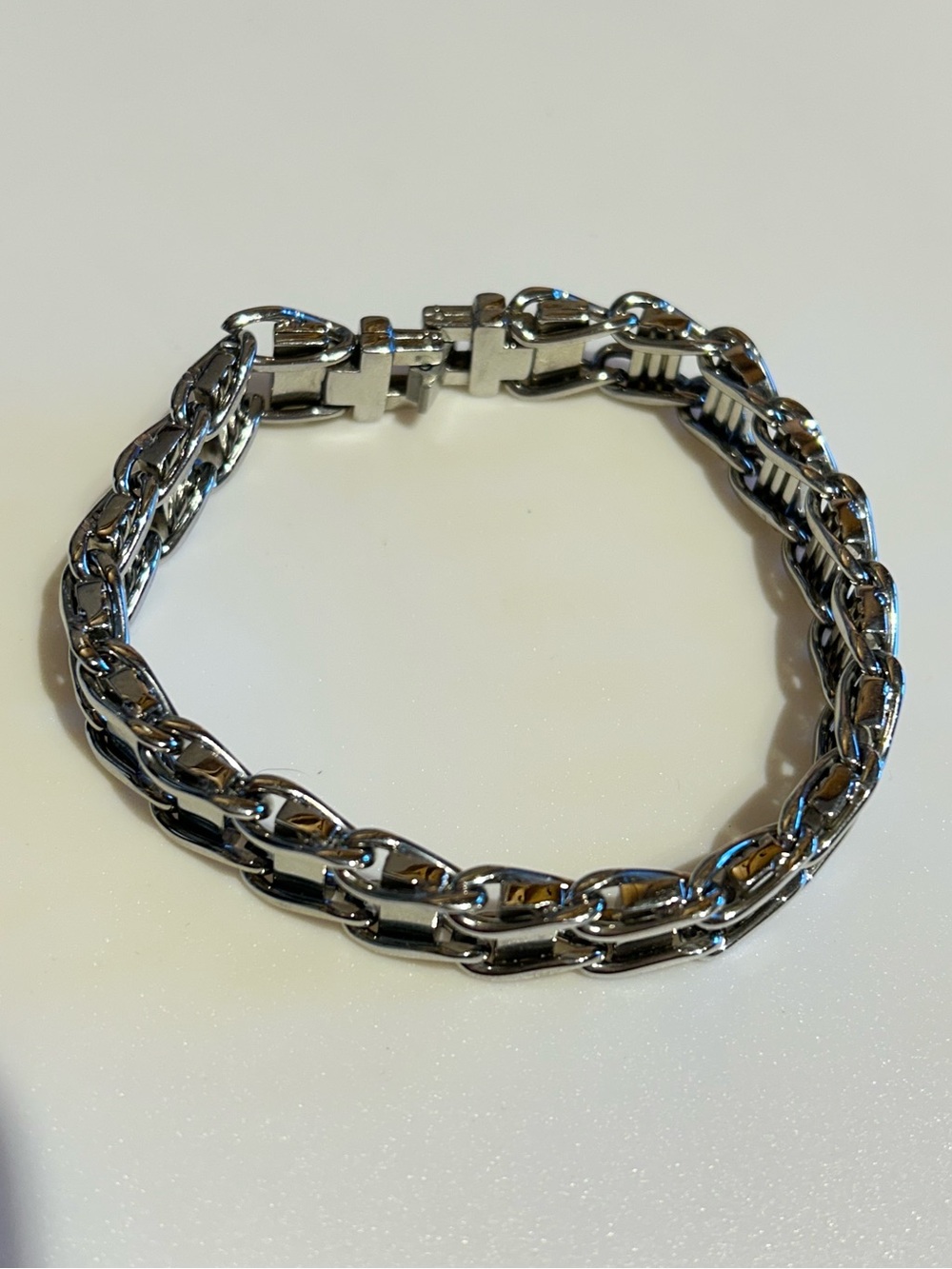 Men’s Stainless Steel Chain Link Bracelet